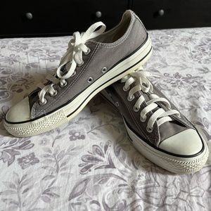 Converse All Star Chuck Taylor Lowtops M6 W8 Charcoal Gray